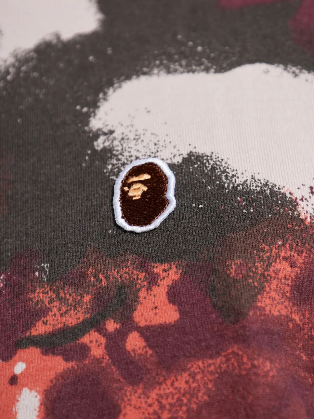 A Bathing Ape Camouflage-print T-shirt In Multi