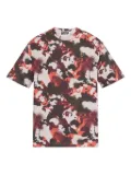 A BATHING APE® camouflage-print T-shirt - Red