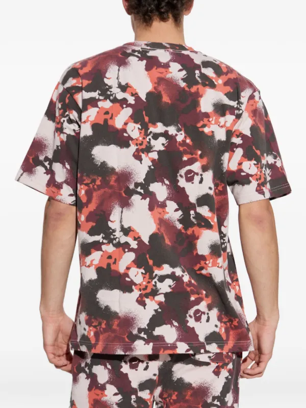A BATHING APE® カモフラージュ Tシャツ | レッド | FARFETCH JP