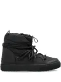 Inuikii drawstring lace-up boots - Black