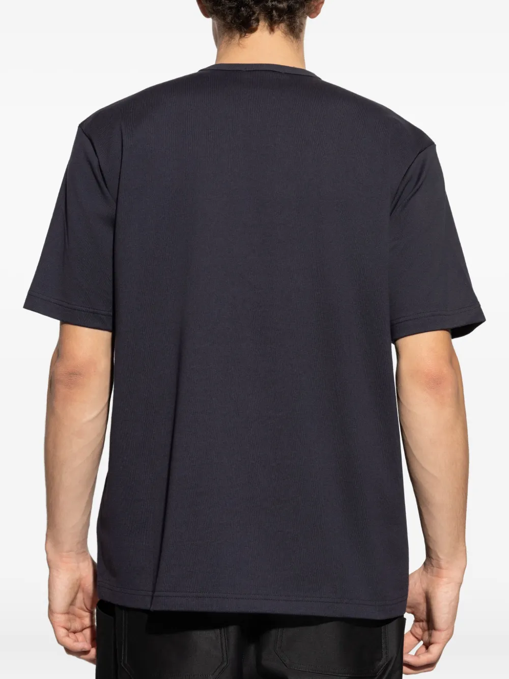 Comme Des Garçons Homme Deux Cotton T-shirt In Black