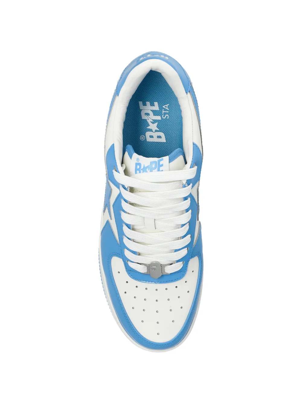 A BATHING APE Sneakers met ster-detail Blauw
