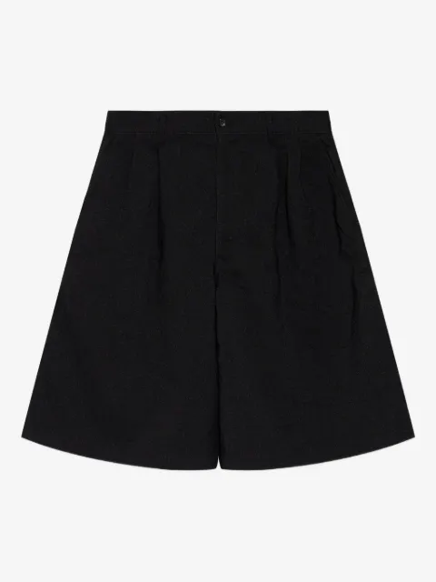 Comme Des Garçons Shirt pleated patch-pocket shorts