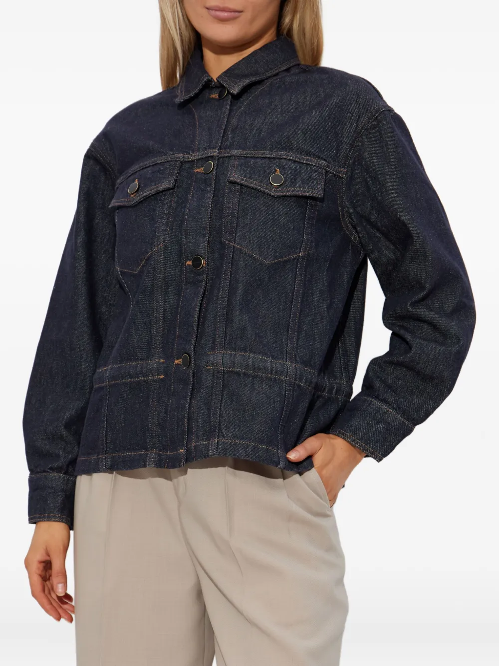  Allsaints Denby Denim Jacket - Blue 