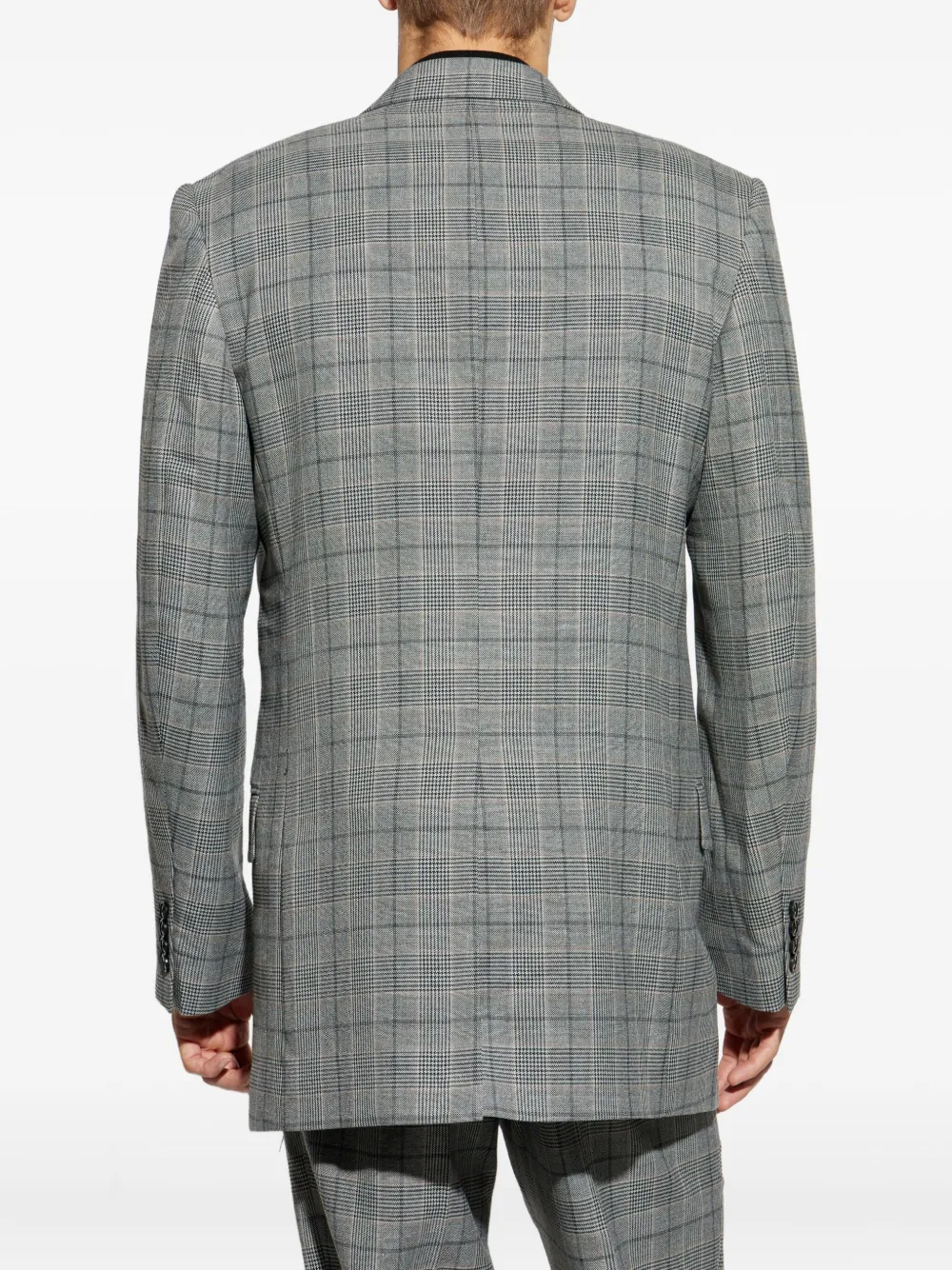 AMIRI Blazer met dubbele rij knopen Grijs