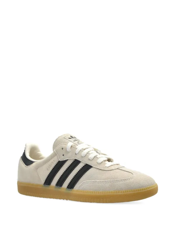 Adidas Samba three-stripe Sneakers | Neutrals | FARFETCH