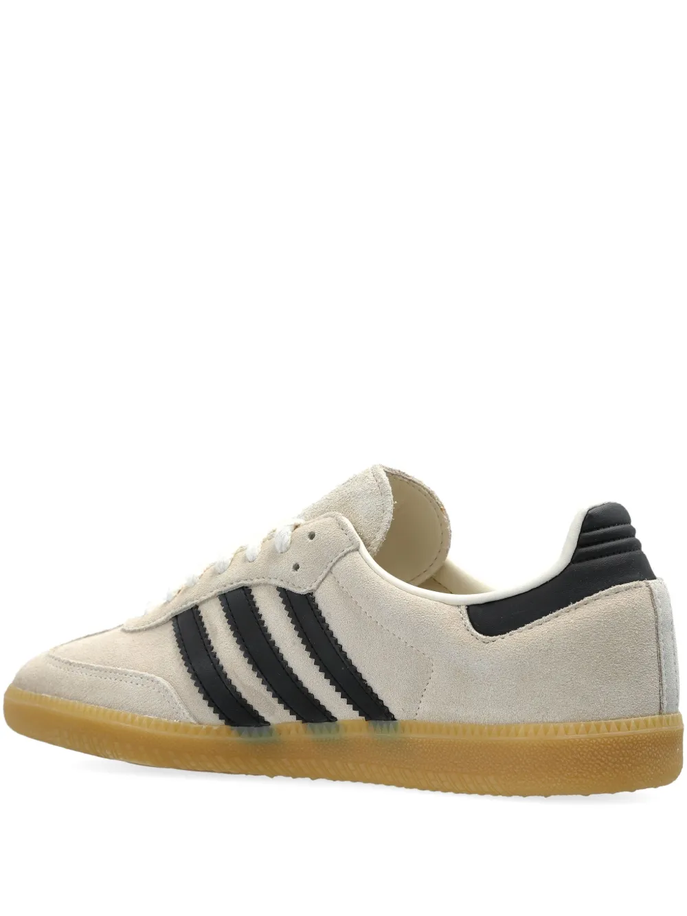 Adidas Originals Samba Three-stripe Sneakers In Neutral