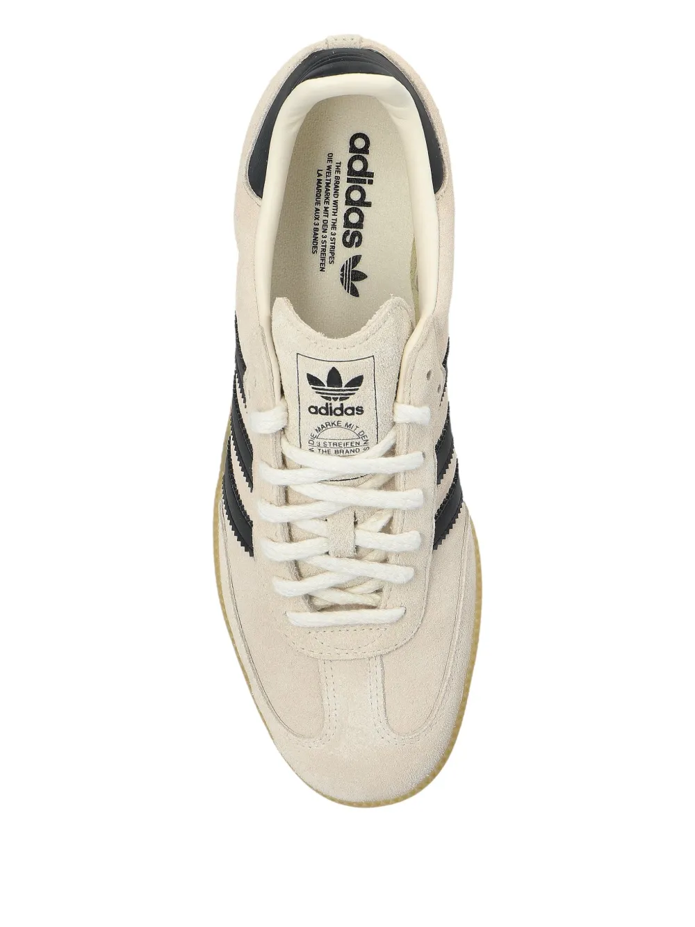 adidas Samba three-stripe sneakers Neutrals