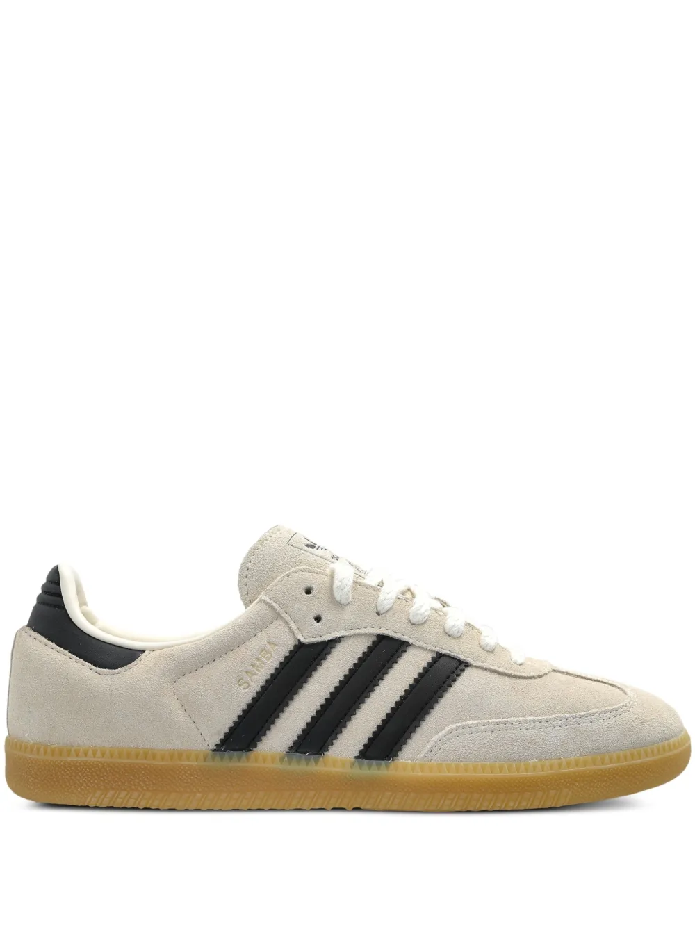 Adidas Samba three-stripe sneakers Neutrals