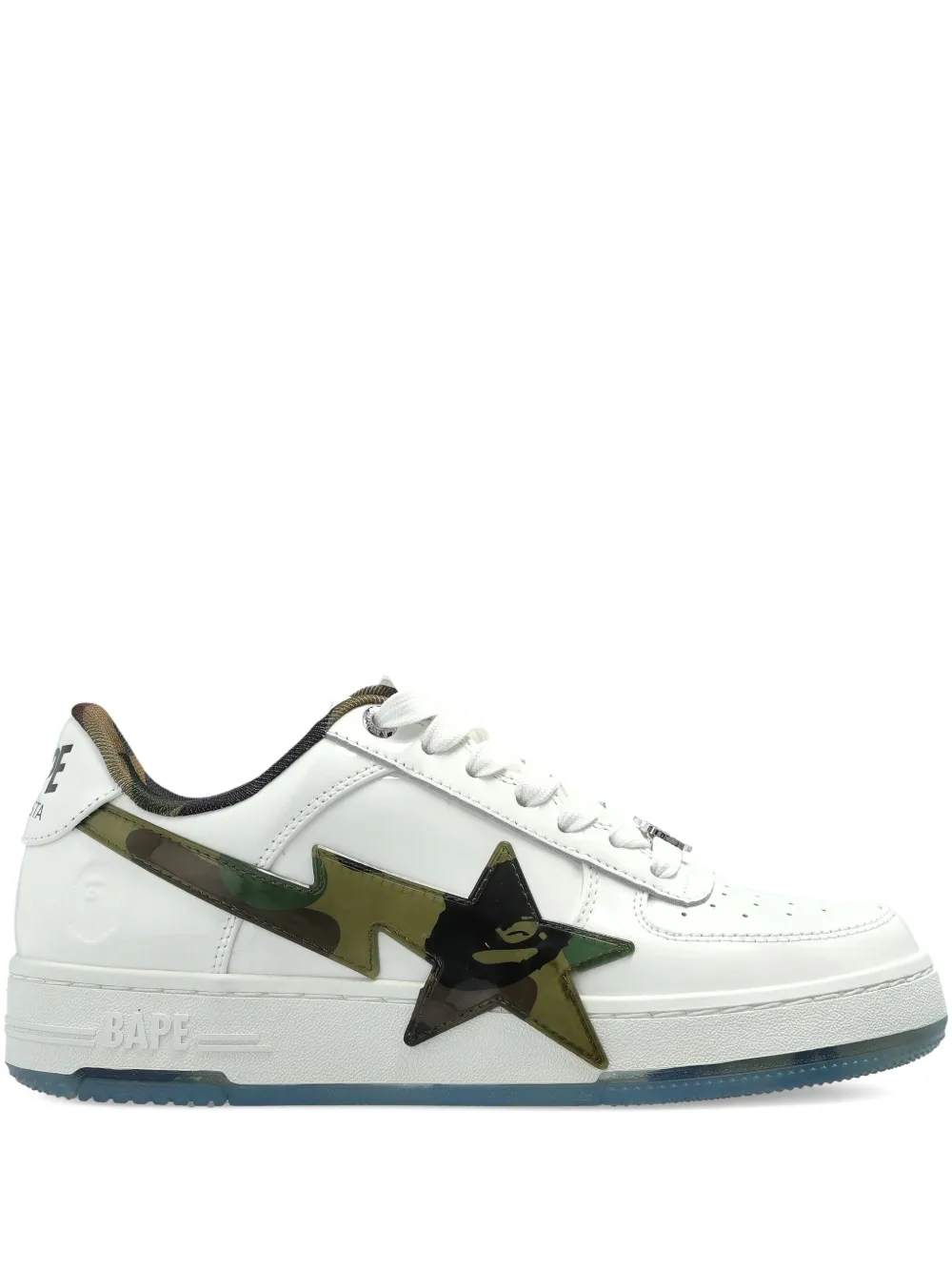 A BATHING APE STA™ OS camo-star sneakers White