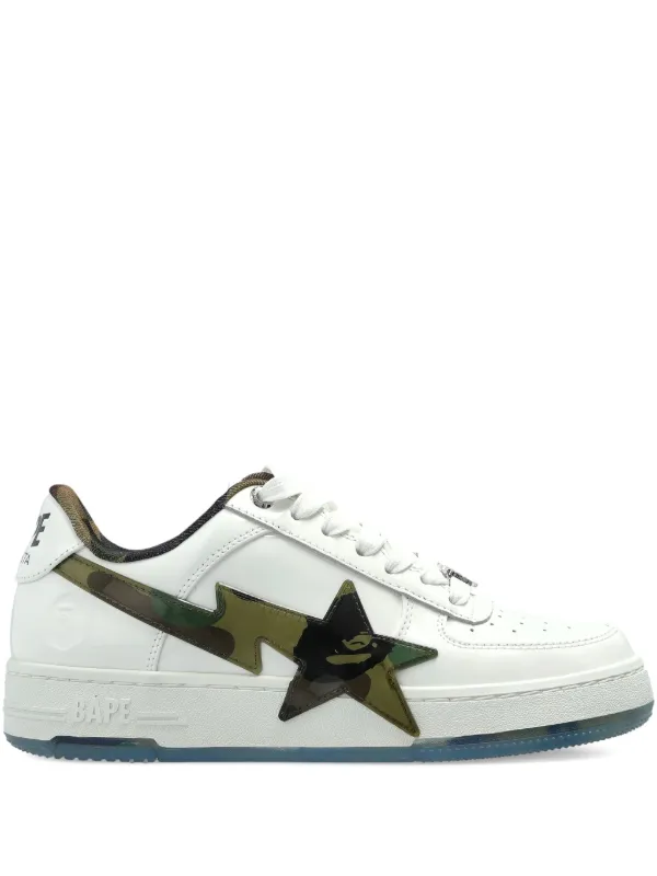 A BATHING APE® STA™ OS camo-star Sneakers White FARFETCH IN