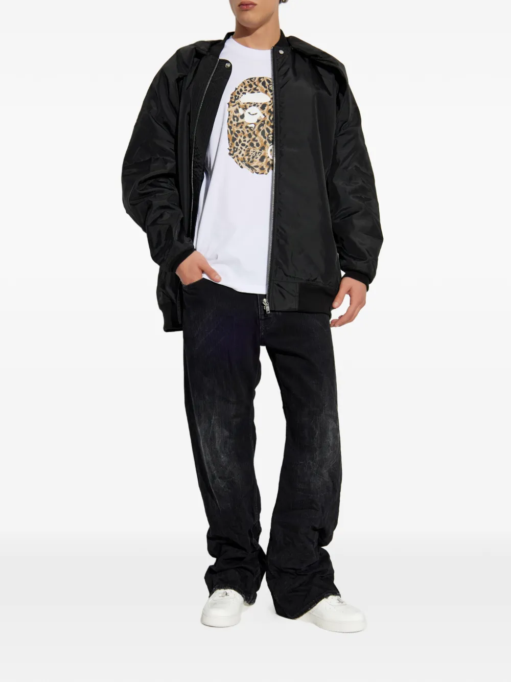 A BATHING APE Ape Head T-shirt - Wit