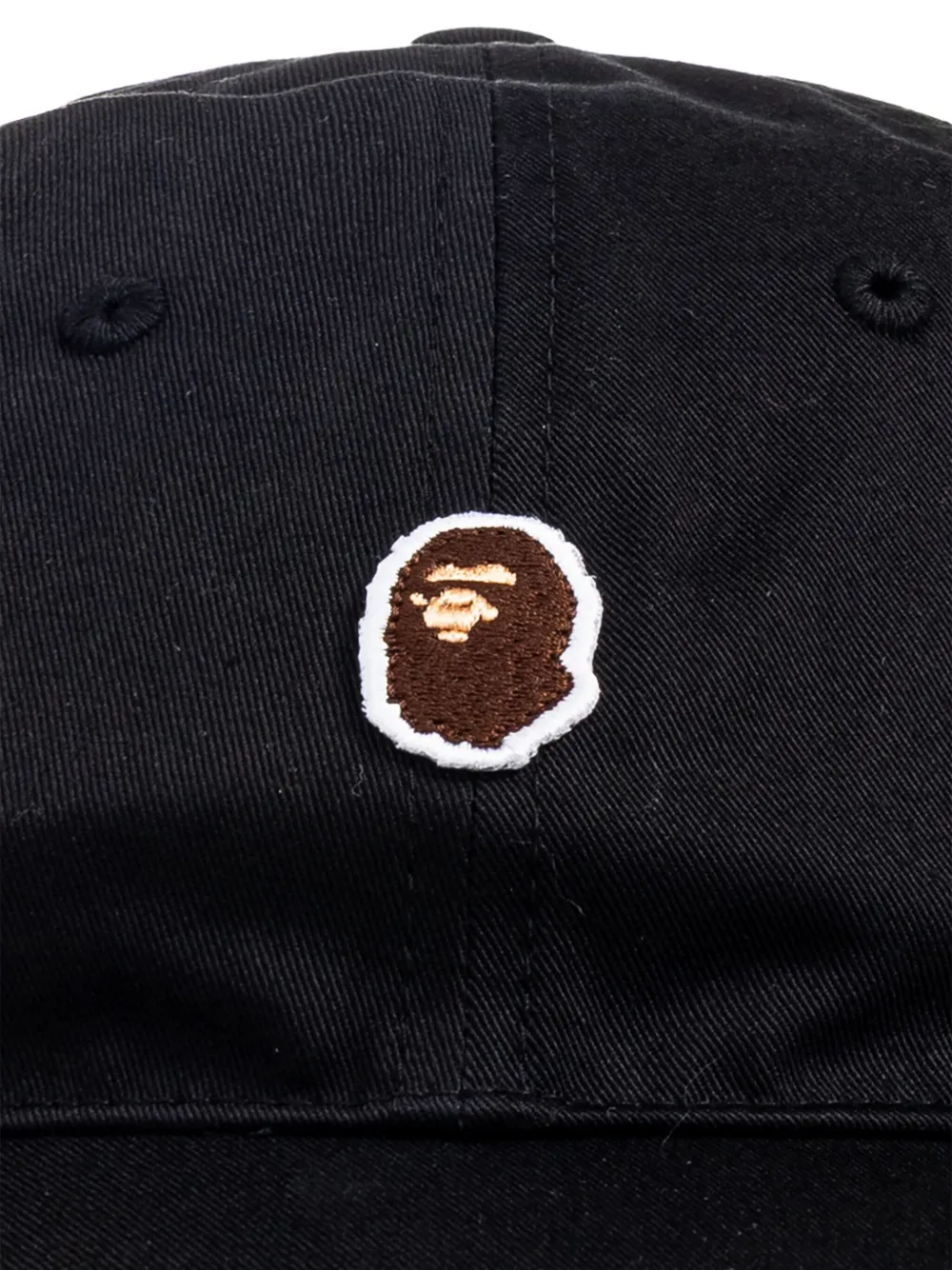 A Bathing Ape Ape Head Cap In Black