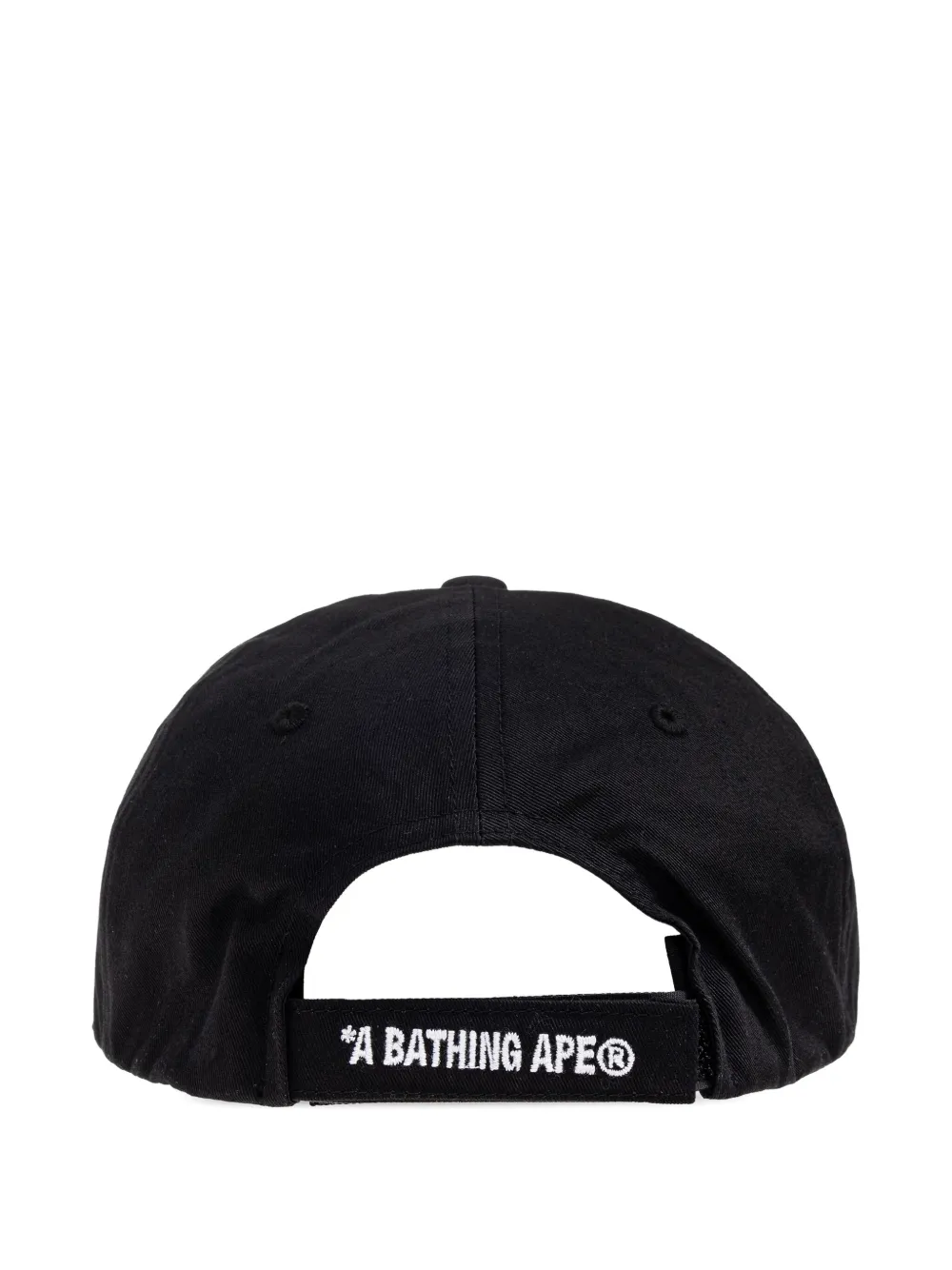 A BATHING APE Ape Head cap - Zwart