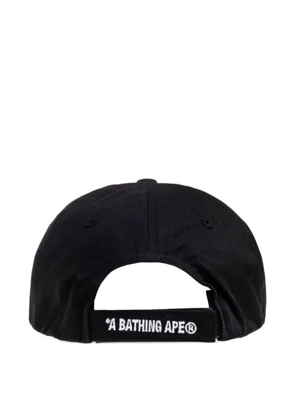 A BATHING APE® Ape Head Cap | Black | FARFETCH JO