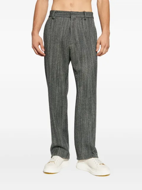 DSQUARED2 herringbone wool trousers