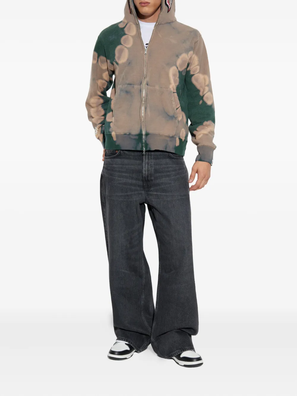 A BATHING APE® هودي بنقش مصبوغ | هوديز | Image 2
