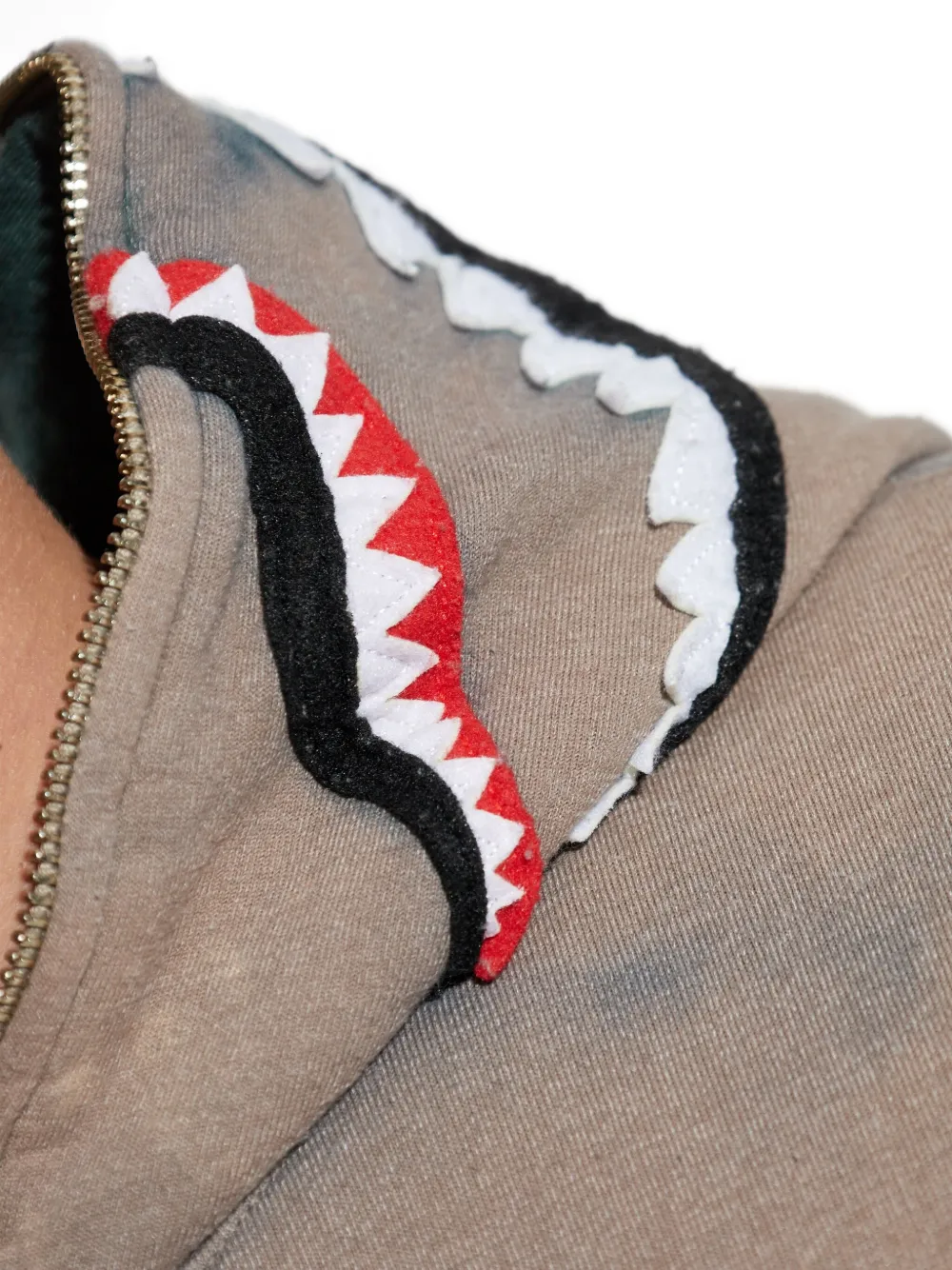 A Bathing Ape Tie-dye Pattern Hoodie In Black