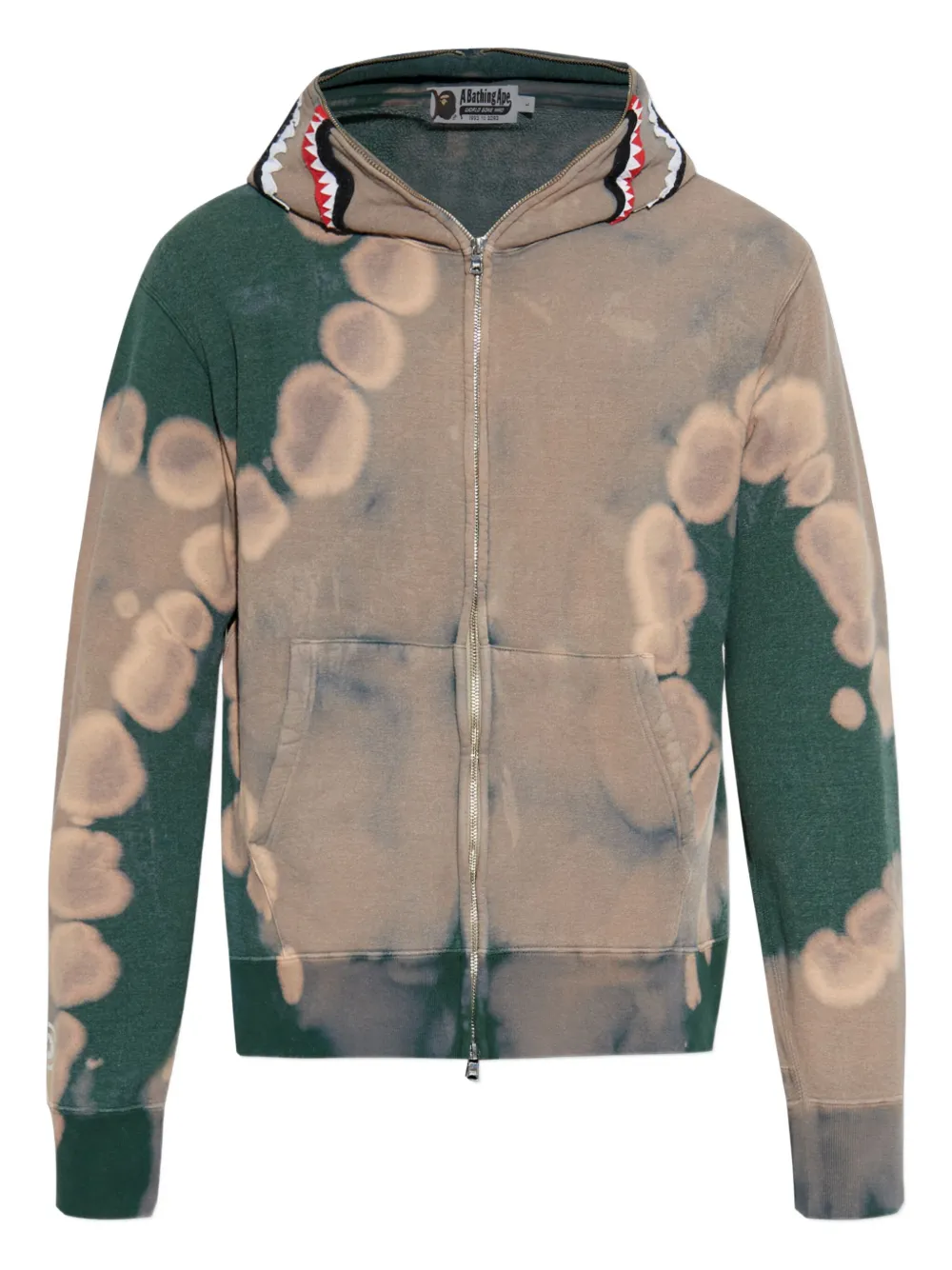 A BATHING APE® タイダイ パーカー - グリーン A BATHING APE® タイダイ パーカー - グリーン