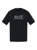 A BATHING APE® rhinestone-embellished T-shirt - Black