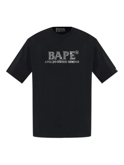 A BATHING APE® rhinestone-embellished T-shirt