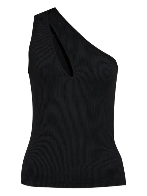 AMIRI one-shoulder keyhole top