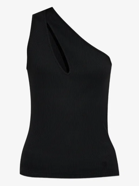 AMIRI one-shoulder keyhole top