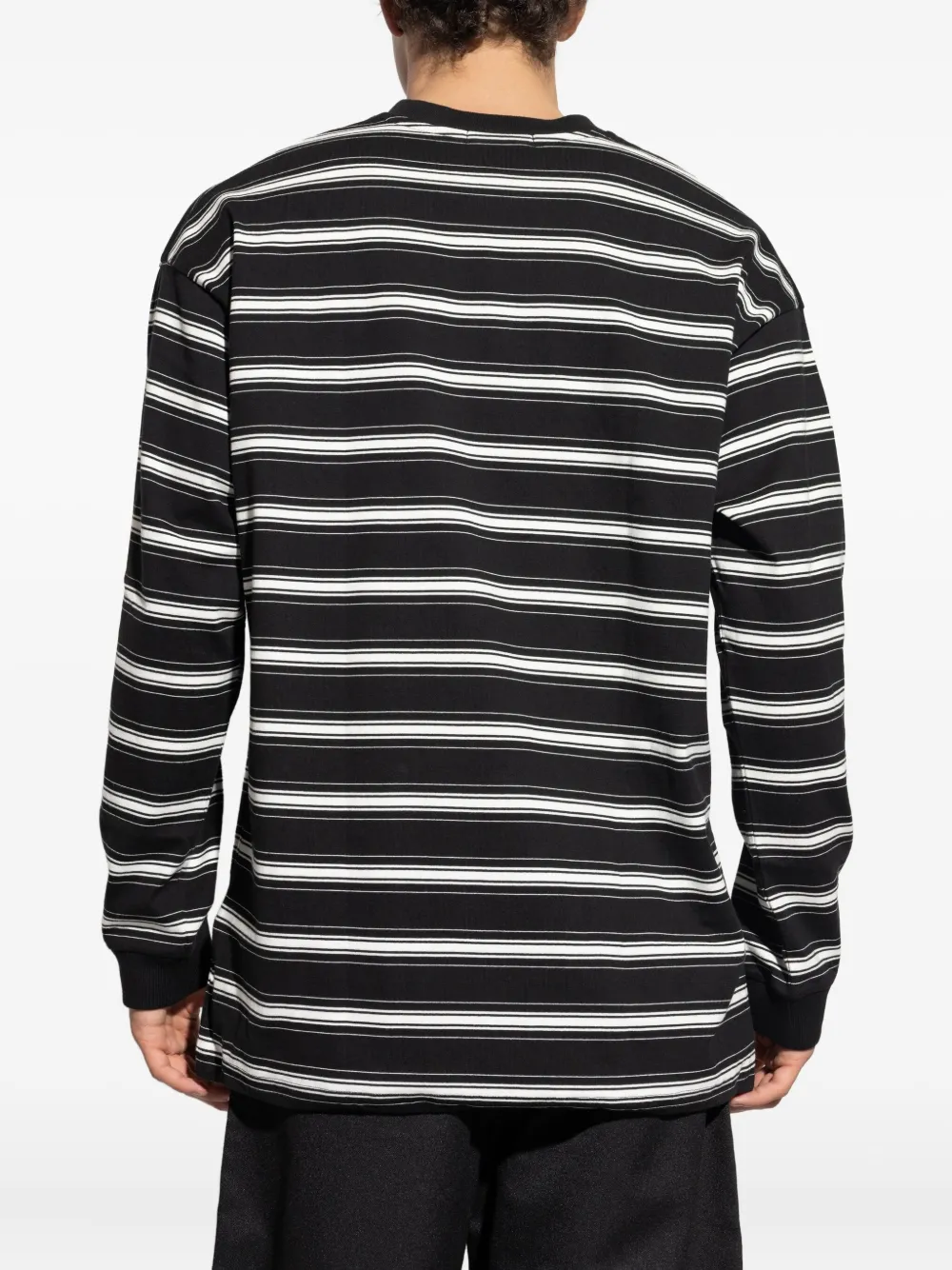 Comme Des Garçons Homme Deux Striped Long-sleeve T-shirt In Multi