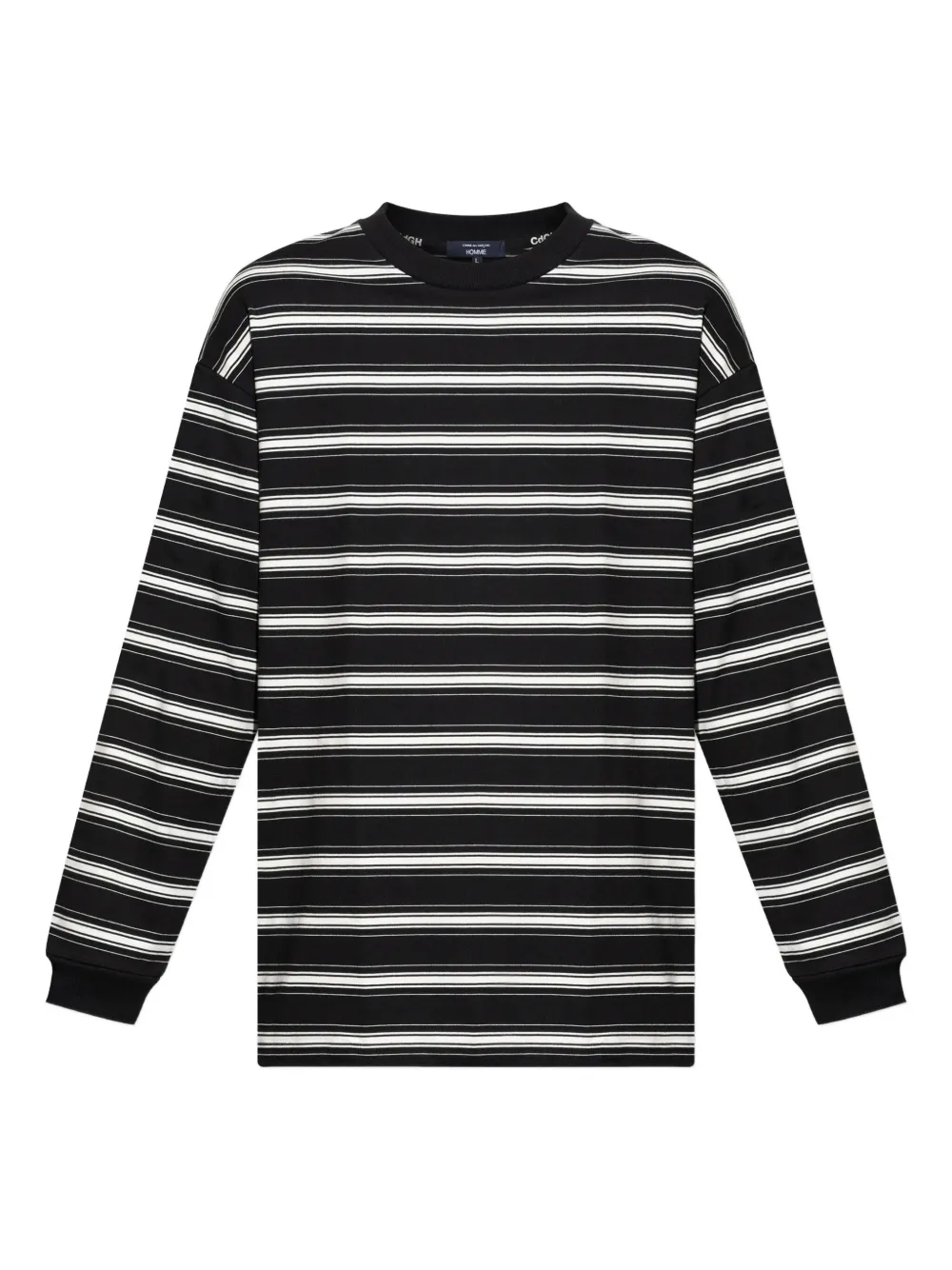 Comme Des Garçons Homme Deux Striped Long-sleeve T-shirt In Multi
