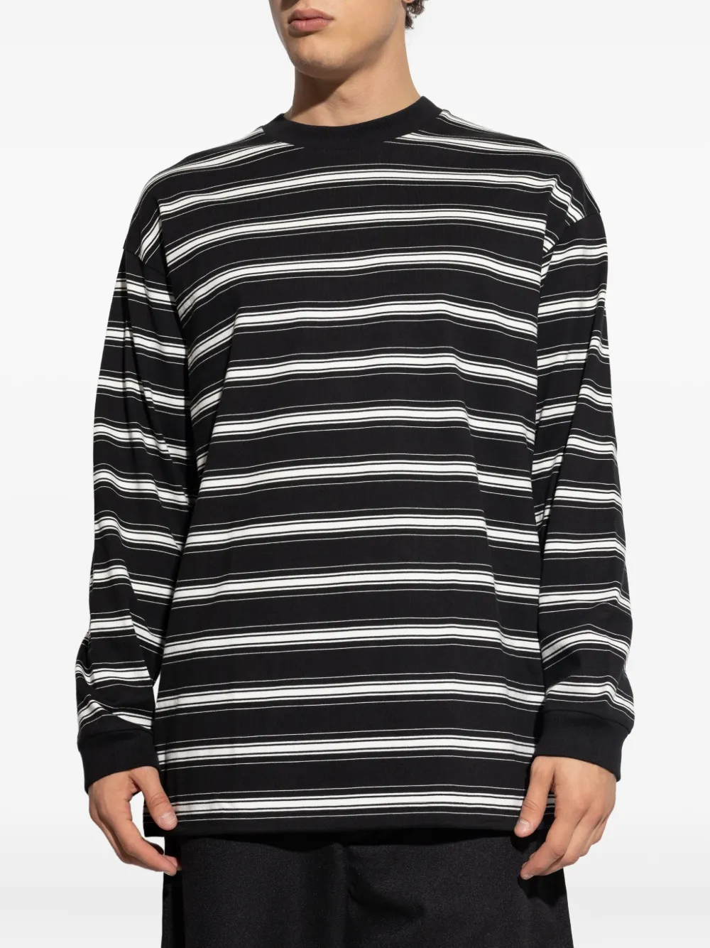 Comme Des Garçons Homme Deux Striped Long-sleeve T-shirt In Multi