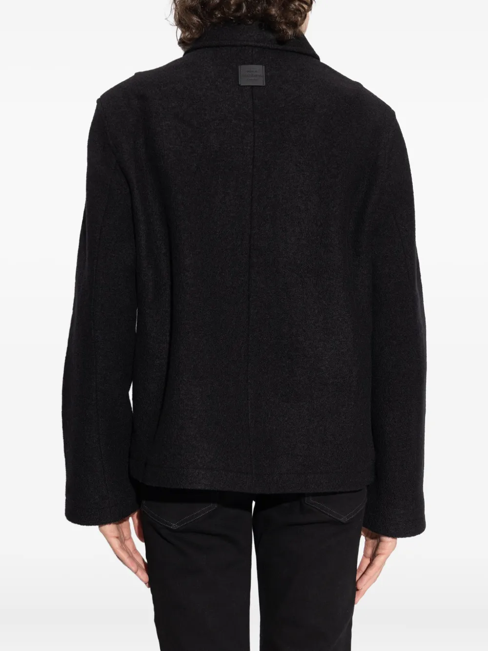 AllSaints Jack met rits Zwart