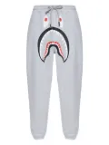 A BATHING APE® shark-head track pants - Grey