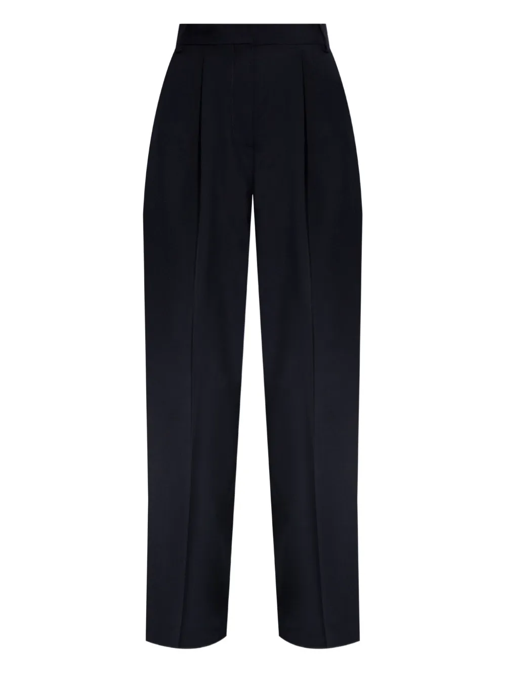 Officine Generale Belt Loop Casual Pants In Black