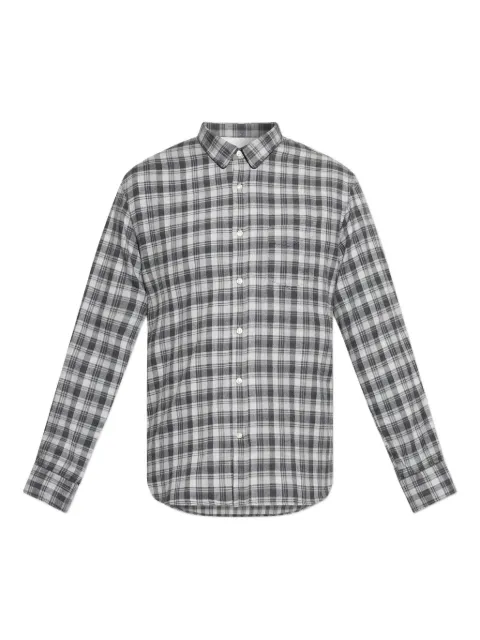 Officine Generale checked pocket shirt