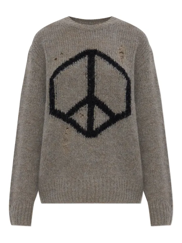 AllSaints Message プルオーバー | グレー | FARFETCH JP
