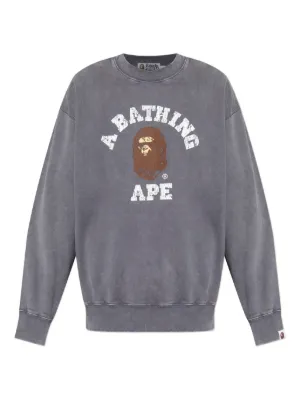 A BATHING APE® グラフィック スウェットシャツ | ブルー | FARFETCH JP