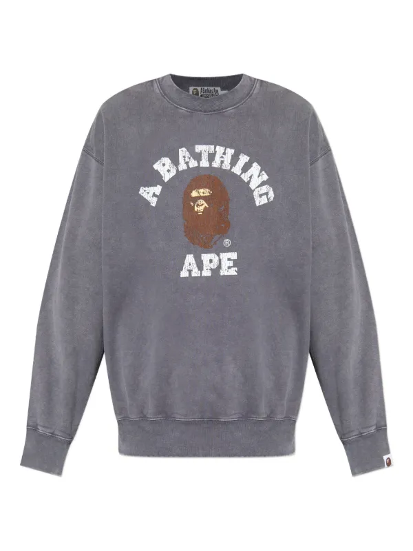 A BATHING APE® ロゴ スウェットシャツ | グレー | FARFETCH JP A BATHING APE® ロゴ スウェットシャツ | グレー | FARFETCH JP