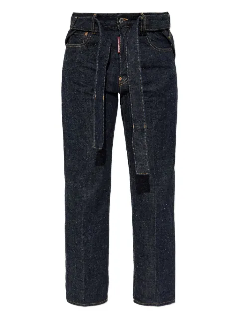 DSQUARED2 jean à taille ceinturée