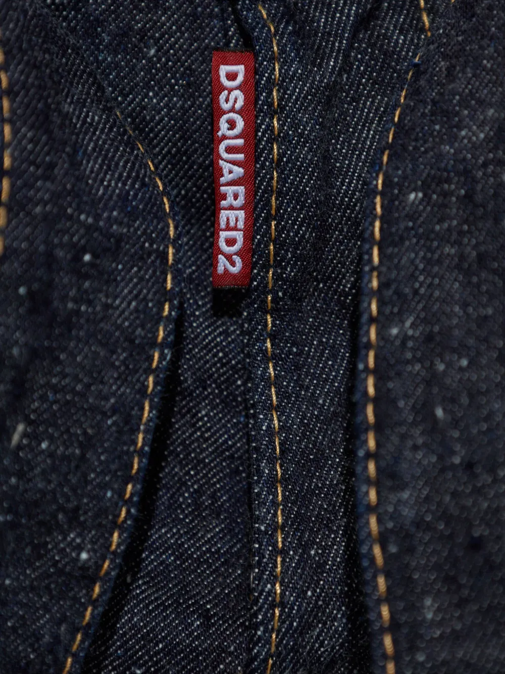Dsquared2 Belted Jeans In Blue