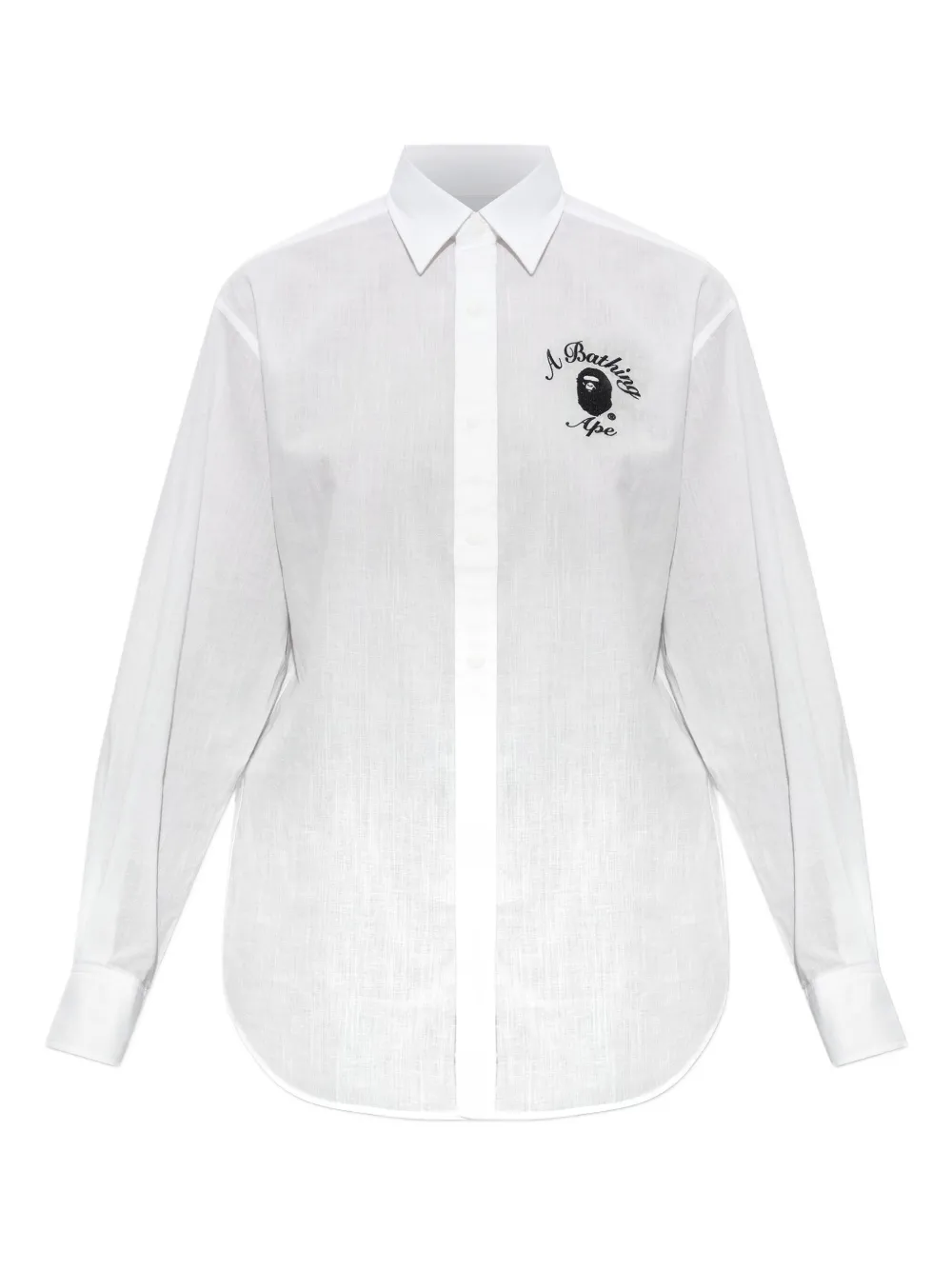 A BATHING APE® cotton shirt | White | Image 1