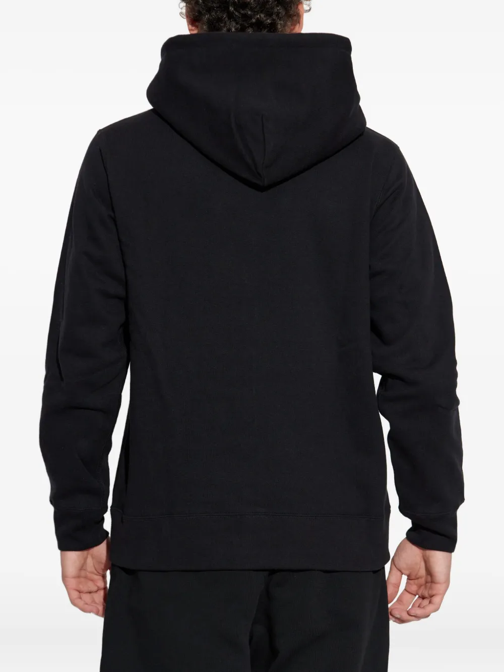 A Bathing Ape Logo-print Hoodie In Black
