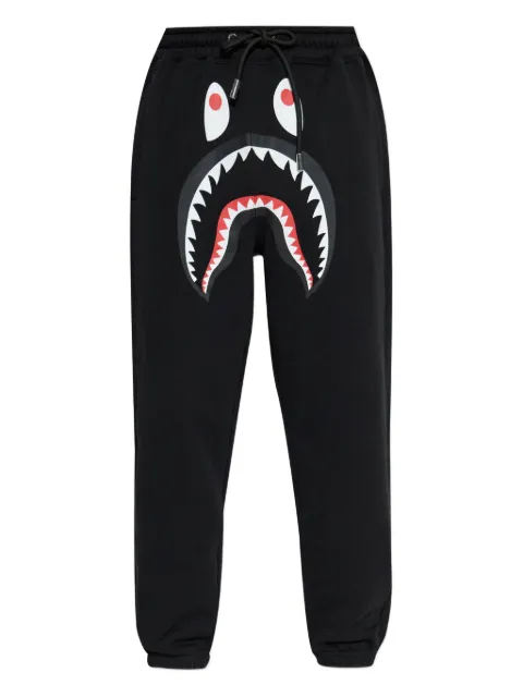 A BATHING APE® shark-motif track pants