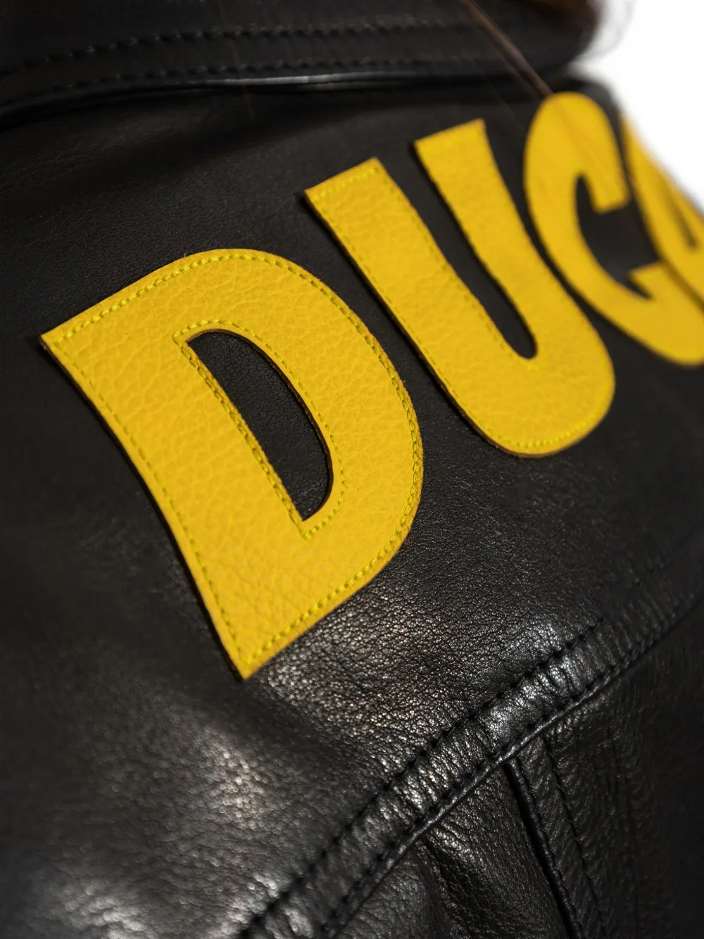 DSQUARED2 Ducati x D2 jack met veters en rits Zwart