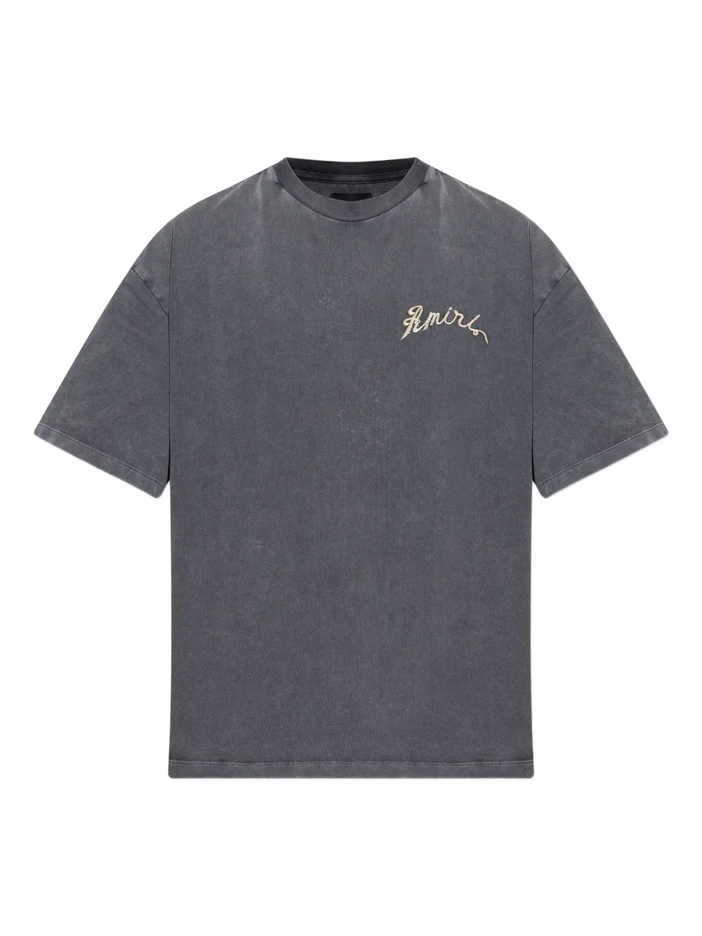 AMIRI dragon-embroidered T-shirt | Grey | Image 1