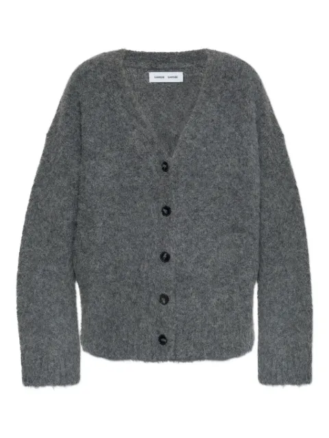 SAMSOE SAMSOE alpaca wool button cardigan