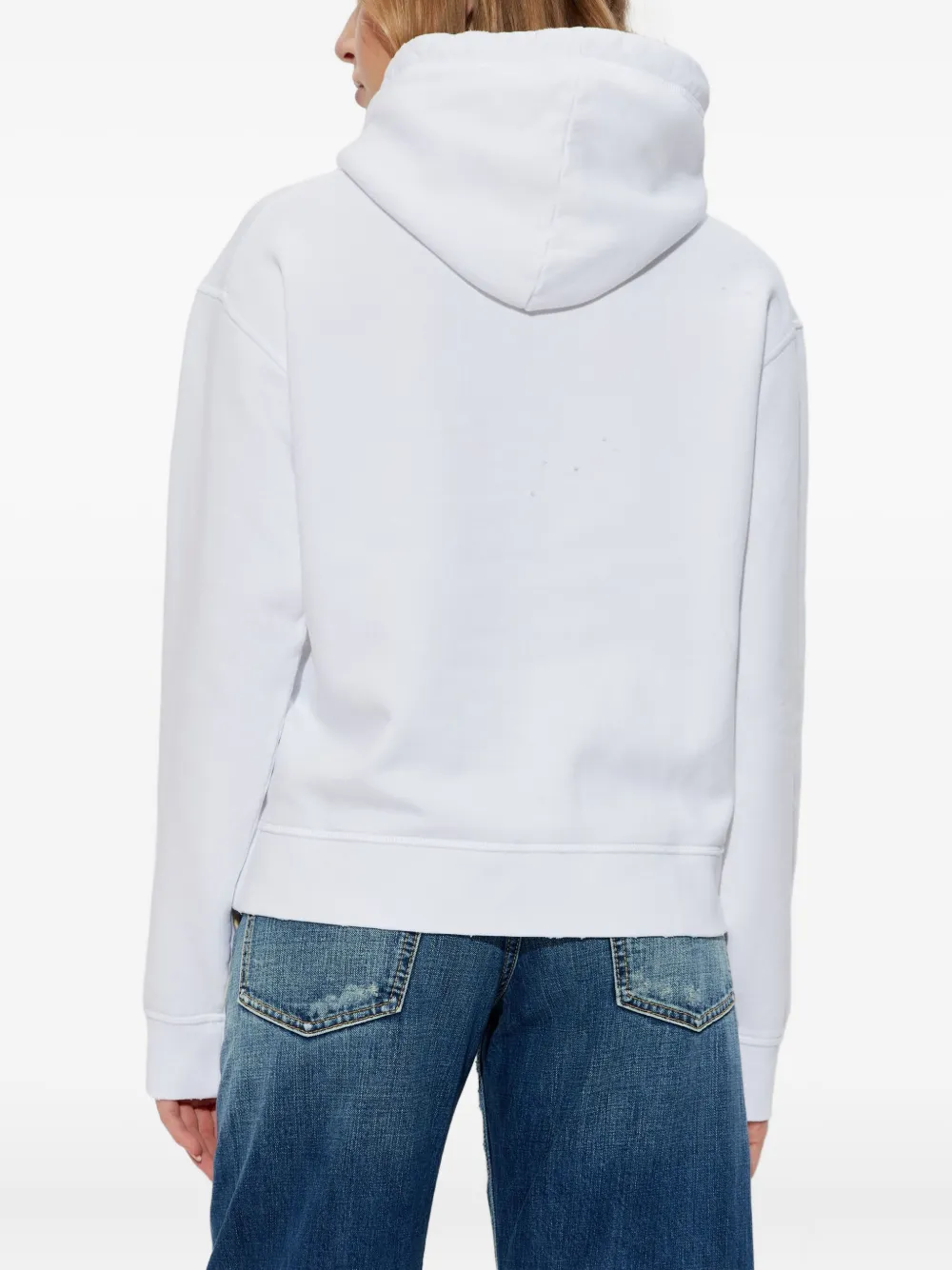 DSQUARED2 x Vaquera hoodie met logoprint Wit