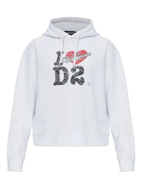 DSQUARED2 x Vaquera logo-print hoodie