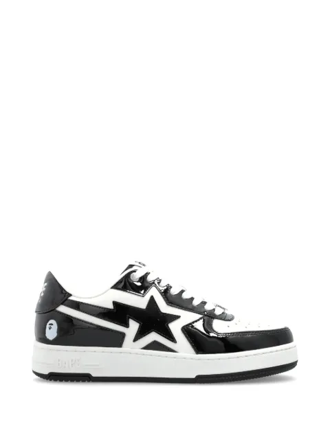 A BATHING APE® star leather sneakers
