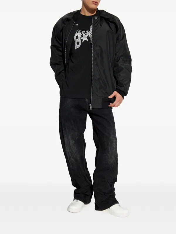 A BATHING APE® Bape STA レオパード Tシャツ | ブラック | FARFETCH JP