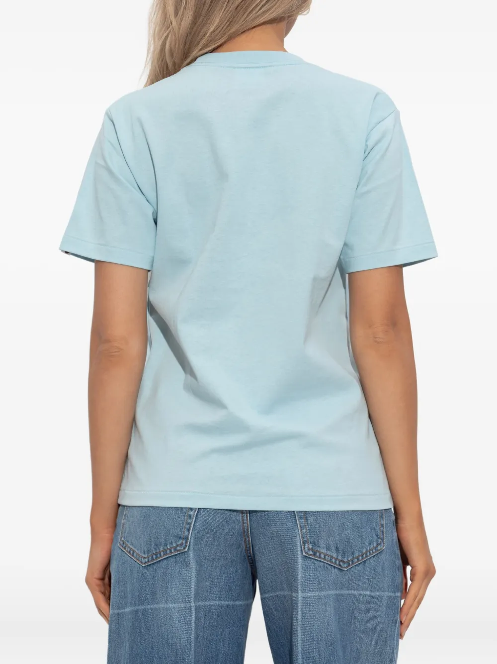 A Bathing Ape Graphic-print T-shirt In Blue